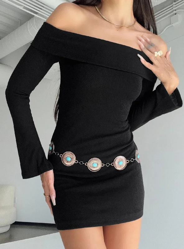 Every Deal is a Steal!Anya Mini Dress Black