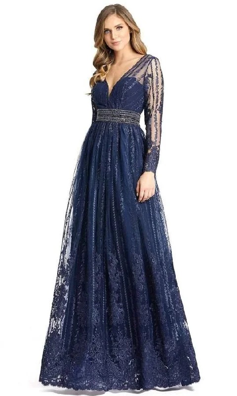 Seasonal Sale – Shop Now!Mac Duggal 66591 Formal Long Sleeve Evening Dress