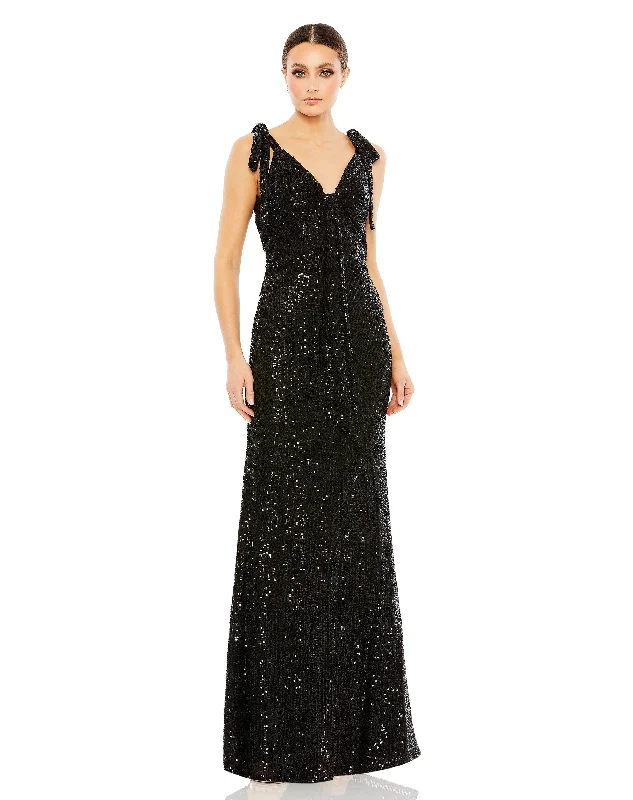 Grab Yours Before It’s Too Late!Mac Duggal 26693 Long Formal Sleeveless Prom Dress