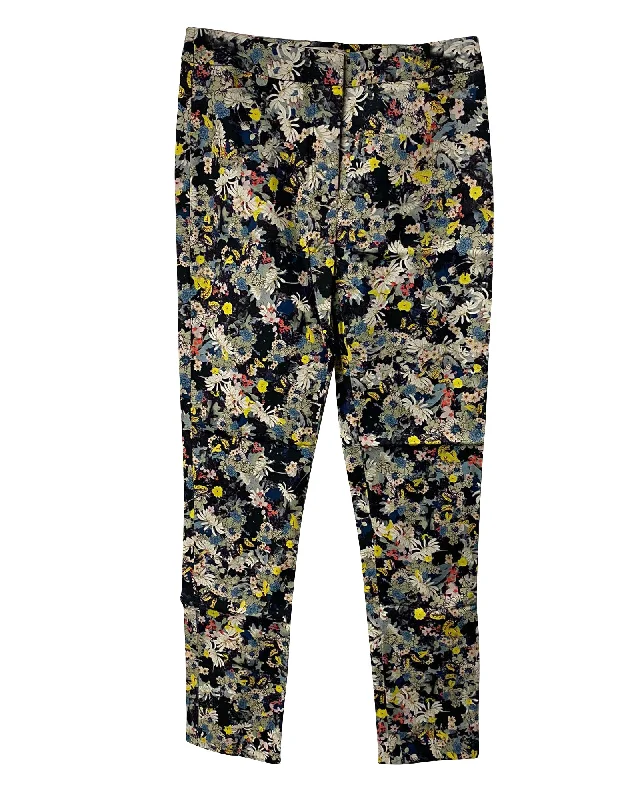 Don’t Wait – Shop Today!Erdem Straight Leg Trousers in Floral Viscose