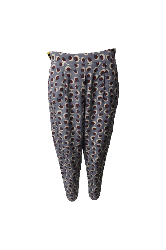 Exclusive Savings This Week!Stella McCartney Cropped Trousers in Floral Print Silk