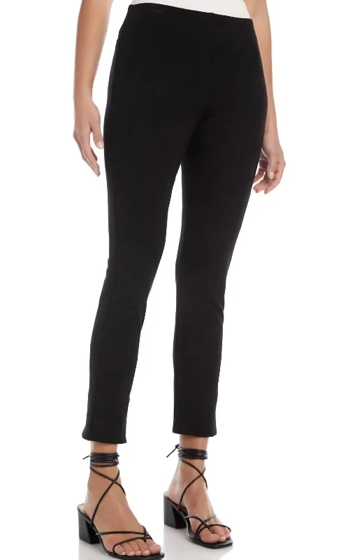 Huge Price Cuts Await!Women's Ankle Slit Pant In Black