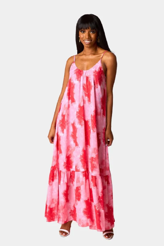 Limited-Time Price Drop!Katey Scooped Neck Maxi Dress - Sunset