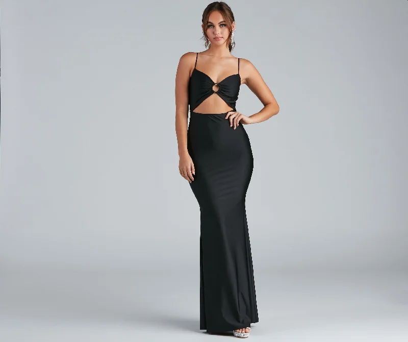 Everything Must Go!Terra Formal Cutout Mermaid Dress