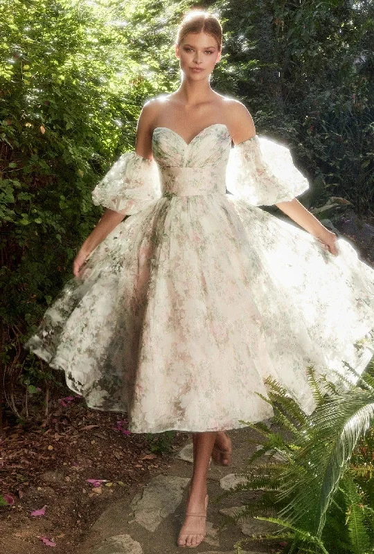 Your Favorite Sale is Back!Andrea & Leo A1196 Strapless A Line Short Dress