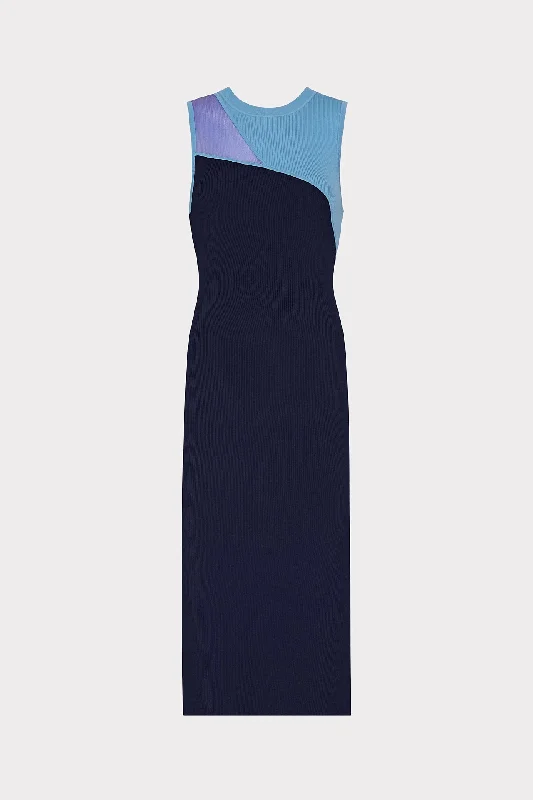 Today’s Deals, Tomorrow’s Regrets!Kyle Color Block Knit Midi Dress